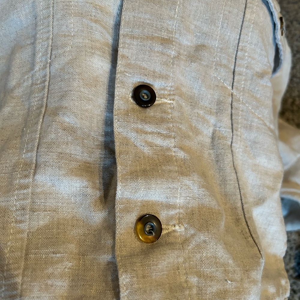 Vintage 1990’s Esprit Linen cropped Jacket - Picture 5 of 6